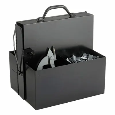 OEM APPROVED VENDOR Steel Strapping Kit: Fits 1/2 in Strap Wd - Portable Strapping, Tensioner, Sealer, Cutter, Seals & Tool Box