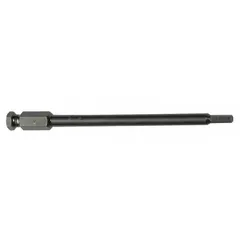 Set of five imperial hex impact bits, each 3-1/2 inches long, with a hex head design for secure fit in impact driver chucks. Impact rated for use with power tools in fastening applications.