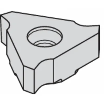 WIDIA Triangle Milling Insert: TNAX1604ZZ26 (MPN 2014152) - Triangle (T) Indexable Milling Inserts
