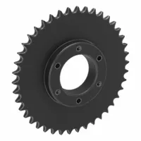 TSUBAKI Single Strand Sprocket: For 40 Chain, 42 Teeth, 6.691 in Pitch Dia, 6.97 in Outside Dia (MPN 40SDS42)