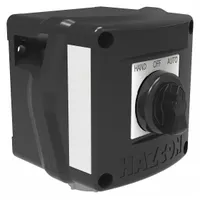 Control Station: 1 Gang, Selector Switch, 1NO/1NC, Hand/Off/Auto, 0 Pilot Lights, 3/4 in (MPN HKHMOD001285WW)