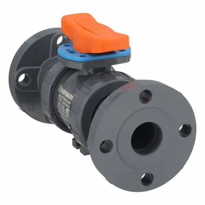 HAYWARD FLOW CONTROL Manual Two-Way Ball Valve: 1 1/2 in - PVC Ball Valves