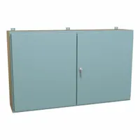 HAMMOND Electrical Enclosure: Steel, 36 in x 60 in x 12 in, NEMA 12, w/Panel, Solid Cover, Hinged (MPN 1422UX12)