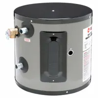 RHEEM-RUUD Point-of-Use Electric Water Heater: 277V, 6 gal, 3,000 W, Single Phase, 15.12 in Ht (MPN EGSP6 277V)
