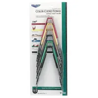 These VOLLRATH tongs feature a coated handle for comfortable grip and control. With an overall length of 9 1/2 inches, they are suited for food handling tasks in commercial kitchens and food service settings. NSF certified