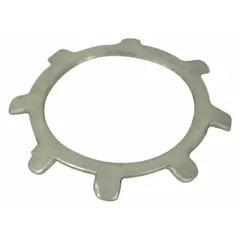 This star washer is a repair part for Dayton equipment, used to secure fasteners and prevent loosening from vibration. It is compatible with Dayton model 5UWF7. Typical applications include industrial machinery, conveyors, and HVAC systems.
