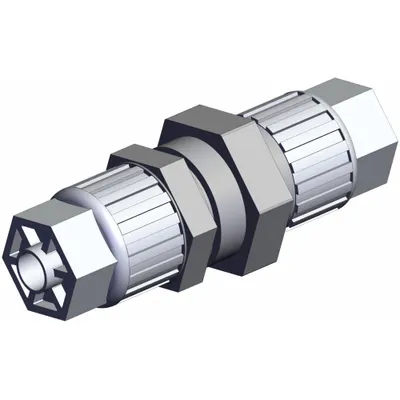 SMC LQ3P2A PFA Compression Tube Fitting - PFA Compression Tube Fittings