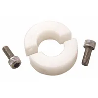 RULAND MANUFACTURING Shaft Collar: 2-Piece, Metric, Round, Clamp-On, 10 mm Bore Dia, 9 mm Collar Wd (MPN MSP-10-P)
