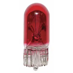 W2.1x9.5d Wedge Base Lamp, T3-1/4, 14V AC, Red, 194R (10-Pack)