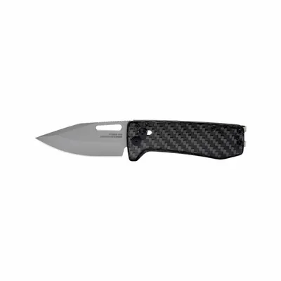 SOG Folding Utility Knife: 2 3/4 in Blade Lg, 3 1/2 in Closed Lg, 6 1/2 in Overall Lg - Assisted-Opening Folding Knives