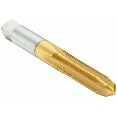 WIDIA GTD Straight Flute Tap: M6x1 Metric, D5, 3 Flute, Plug Chamfer - General Purpose Hand Taps