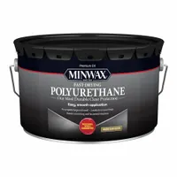 MINWAX Finish: Varnish, Interior, Oil, 2.5 gal Container Size, Wood, Semi-Gloss, Clear, Clear (MPN 71059000)