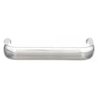 MONROE PMP Pull Handle: Threaded Holes, Aluminum, Silver, #10-32 Screw Size, 0.28 in (MPN PH-0150)
