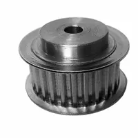 DAYTON Timing Pulley: Trapezoidal, Plain, For T5 Timing Belt Section, For 16 mm Belt Wd, 18 Teeth (MPN 27T5/18-2)
