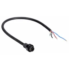 Replacement power cord and cord protector for use with MILWAUKEE models 6Z291 and 4262-9. Commonly used in industrial and construction settings to restore power functionality to these tools.