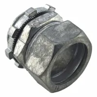 Compression Connector: Zinc, 3/4 in Trade Size, Rain Tight (MPN 251-DC2)