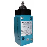 HONEYWELL Non Plug-In Limit Switch: Plunger Actuator, Momentary, Metallic, Plunger, 2 Mounting Holes (MPN LSV7L)