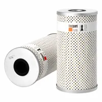 FLEETGUARD Oil Filter: 9 11/16 in Overall Ht, 9 11/16 in Overall Lg, 5 in Outside Dia, Oil (MPN LF516)