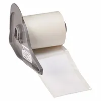 Pre-Cut Label Stock Roll: Tamper Indicating, 1 29/32 in x 3 in, 3 in x 1 29/32 in, White (Matte) (MPN M7-37-351)