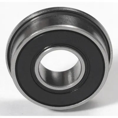 TRITAN Miniature Ball Bearing: R6, 3/8 in Bore, 0.969 in Flange Dia, Dbl Sealed - General Purpose Flanged Ball Bearings