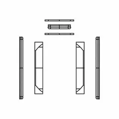 Replacement seal kit for 1-1/4" hydraulic ball valves in the Parker BVAH series. Constructed from nitrile material. Used to restore sealing performance in hydraulic systems, preventing fluid leaks and maintaining system pressure.