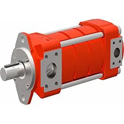 BUCHER HYDRAULICS Hydraulic Motor: QXM, SAE B 2-Bolt, 3.1 cu in/rev, 4,500 RPM Max. RPM - Hydraulic Motors