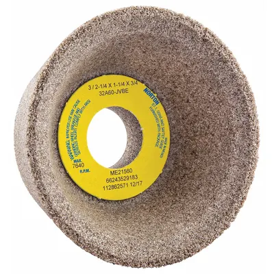 NORTON Type 11 Flaring Cup Grinding Wheel - Grinding Wheels for Moderate-to-Heavy Grinding of Tool Steels