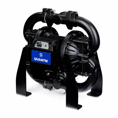 GRACO Electric Diaphragm Pump: Aluminum Body, 2 in Fluid Connection Size - Aluminum Housing EODD Pumps