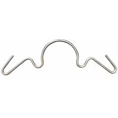 Reflector center support for HVACR heating equipment. Used to secure and align reflector assemblies, ensuring stable mounting and proper positioning for efficient heat distribution in industrial and commercial heating systems.