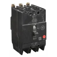 GE Molded Case Circuit Breaker: 90 A Amps, 14kA at 277/480V AC, Fixed, Lug, ABC (MPN TEY390)