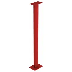 This scale column provides a vertical mounting structure for industrial weighing equipment. It includes a universal column bracket and is compatible with BT-FC and BT-FS models. Overall height is 48 inches, width is 6 inches. Suitable for integrating scales into material handling systems or workstations.
