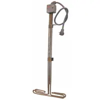 TEMPCO Sanitizing Sink/Tank Immersion Heater: 1 Phase, 120V AC, 1,440 W Watt, 13 W/sq in (MPN TAT40013)