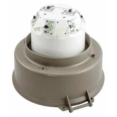 HUBBELL KILLARK Light Fixture Tank: 17,710 lm, T4 Temp Code, 5000K, 130 W, 120 to 277V AC - Hazardous Location Light Tanks