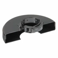 Wheel guard for angle grinders, designed for use with 7-inch maximum wheel diameter. Features tool-free adjustment for quick positioning. Provides spark protection during cutting and grinding operations.