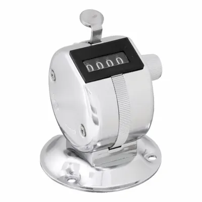 ENM Mechanical Tally Counter: Top Coming (TC), Base Mounting - Mounted Mechanical Counters