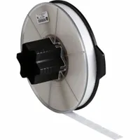 Wraparound Label: 3/4 in x 1/2 in, Vinyl, Black on White, For 20 AWG to 12 AWG Wire Gauge (MPN WRAP-1-417)