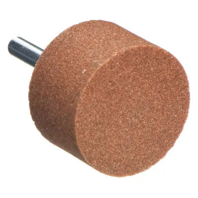 NORTON W237 Vitrified Mounted Point, 1-1/2 in Dia, 60 Grit, Aluminum Oxide - General Purpose Mounted Points for Carbon Steel