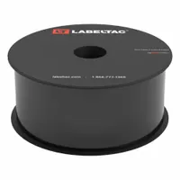 LabelTac Pro Model Magnetic Supply: 2 in x 25 ft, Vinyl, Black (Gloss), Indoor/Outdoor (MPN LT203M)