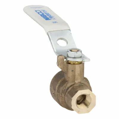 NIBCO NL99014 Bronze Full Port Ball Valve, 1/4 in, FNPT x FNPT, Lever Handle - Bronze Ball Valves