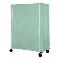 EAGLE GROUP Utility Cart Cover: Green, Nylon, Zipper, 72 in Wd, 54 in Ht, 24 in Dp (MPN CZC-54-2472-LG)