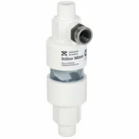 PULSAFEEDER Static Inline Mixer: PVC, 25 gpm Chemical Connection Size, 1 in NPT Media Inlet (MPN STM100-PVC)