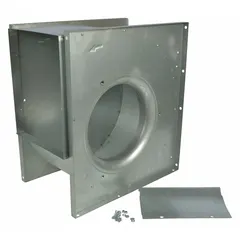 This housing is designed to enclose and protect fan or blower components in HVACR systems. It is suited for use in commercial ventilation, air handling units, and industrial exhaust applications where a precisely fitted enclosure is required for safe airflow management.