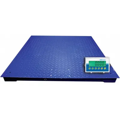 ADAM EQUIPMENT Shipping Scale: 5,000 lb Wt Capacity - Imperial, 59 1/8 in Weighing Surface Dp - Shipping Scales with Remote Indicator