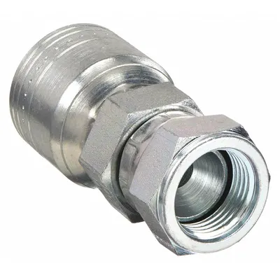 AEROQUIP 1A6BF6 Straight Hydraulic Crimp Fitting - Aeroquip Crimp Hydraulic Hose Fittings with BSPP Connection