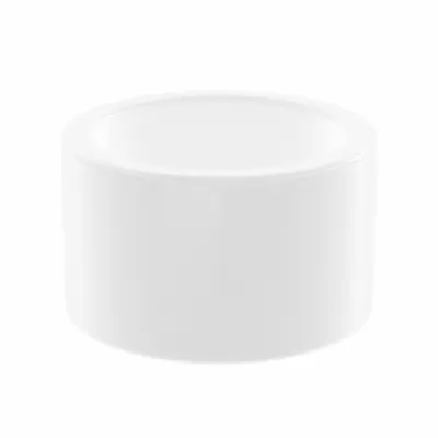 OILITE Sleeve Bearing: Acetal, 1 in Bore, 1 1/4 in OD, 3/4 in Overall Lg, White - Wet-Environment Plastic Sleeve Bearings