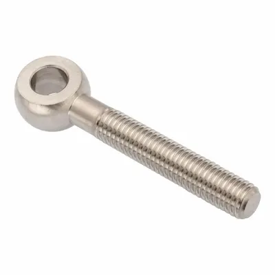 AMPG Fixed Rod End: Stainless Steel, Plain, 90 mm Hole Center-to-End Lg, Right Hand - Stainless Steel Male Threaded Fixed Rod Ends