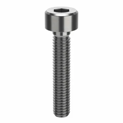 AMPG Socket Head Cap Screw: M3x0.50 Thread Size, 16 mm Lg, Std, Plain, Stainless Steel - Metric System Standard Socket Head Cap Screws