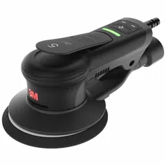 This 115 V corded random orbital sander features a 5-inch diameter hook-and-loop pad for quick disc changes. With a 3/16-inch orbit and variable speed control, it is suited for sanding and finishing wood, metal, and composite surfaces in automotive, woodworking, and industrial applications.