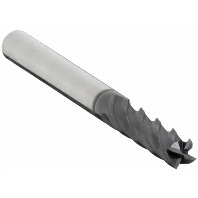 OSG Square End Mill: Carbide, TiAlN Coated, 4 Flute, 4 mm Mill Dia, 14 mm LOC - General Purpose Carbide Square End Mills