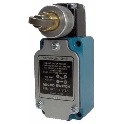 Honeywell Non Plug-In Limit Switch: Roller Plunger, Metallic - Side-Mount Roller-Plunger Limit Switches